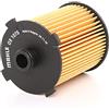 MAHLE Filtro olio Cartuccia filtro con guarnizioni OX 1075D Compatibilità con MERCEDES-BENZ Classe A W176 Classe C Sedan W205 GLA X156, VOLVO XC60 156