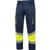 Würth MODYF Pantalone alta visibilità bicolor navy giallo