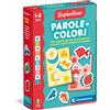 Clementoni Montessori - Parole e Colori, Gioco Educativo Metodo Montessoriano, Bambini , Impara Colori Primari e Secondari con attivita Interattive, Made in Italy, Lingua Italiana,Clementoni, Eta 1-3 anni