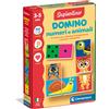 Clementoni Sapientino - Domino Numeri e Animali, Gioco Educativo Metodo Montessoriano per Bambini 3-5 Anni per Riconoscere Animali e Imparare a Contare, Made in Italy, Lingua Italiana, Clementoni, Eta 3-5 anni