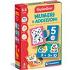 Clementoni Sapientino - Numeri e Addizioni, Gioco Educativo Bambini , Puzzle per Riconoscere Le Cifre e Imparare a Contare, Made in Italy, Lingua Italiana, Clementoni,Eta 3-5 anni