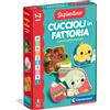 Clementoni Sapientino Baby - Cuccioli in Fattoria, Gioco Educativo Montessori per Bambini , Puzzle Sagomati Colorati per Scoprire Gli Animali, Made in Italy, Lingua Italiana, Clementoni, Eta 1-3 anni