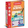 Clementoni Sapientino Montessori - Gioco e Scrivo, Gioco Educativo Bambini, Lavagnette Riscrivibili per Sviluppare Scrittura e Vocabolario, Made in Italy, Lingua Italiana, Clementoni, Eta 4-6 anni