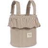 Pasito a Pasito Walking Mum by Pasito a Pasito Borsa BUCKET Bag Pralinè STRIPS MOKA