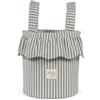 Pasito a Pasito Walking Mum by Pasito a Pasito Borsa BUCKET Bag Pralinè STRIPS MATCHA