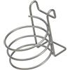 Feridras Linda Supporto Asciugacapelli, Acciaio, Cromo, 13x11x37 cm