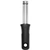 OXO Good Grips Levatorsoli per Mele, Lama Dentata in Acciaio Inox con Testa a Espulsione Facile e Impugnatura Antiscivolo