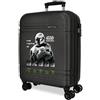 Disney Joumma Star Wars His Name Is Grogu Nero Valigia da Cabina 40x55x20 cm Rigido ABS Chiusura TSA 37L 2.8kg 4 Doppie Ruote