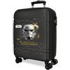 Reebok Joumma Star Wars Storm Trooper Valigia da Cabina Nero 40x55x20 cm Rigido ABS Chiusura TSA 37L 2.8kg 4 Doppie Ruote
