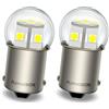 Ruiandsion P21W 1156 BA15S Lampadina Led 6500K Super Luminosa Bianca 6-30V 6V 12V 24V 1141 1003 7506 BA15S Lampadina per Auto Sostitutiva per Luce di Segnale di Svolta, Luce di Retromarcia (2 pezzi)