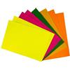 Interdruk - Fogli di Feltro Colorati - Confezione di 8 Fogli Formato A4 per Progetti Artistici e DIY - Fluo