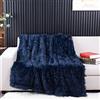 YUSOKI Coperta in finta pelliccia, a 2 strati, 127 x 152,4 cm, accogliente, soffice, pelosa, calda, carina, per autunno, letto, soggiorno, decorazione per bambini, donne, animali domestici, colore: