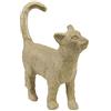 décopatch Decopatch AP583O - 1 supporto in cartapesta marrone 11x3,5x12 cm, Gatto