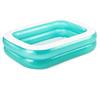 BESTWAY - Piscina Family gonfiabile rettangolare a 2 anelli - altezza 51x201x150 cm