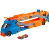 MATTEL - Hot Wheels City Speed Track Transporter Camion Pista con Lanciatore