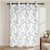 STOF - Tenda Acanthe con motivo floreale Verde h260x140 cm