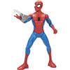 HASBRO - Marvel Spiderman Thwip Action Figure con Lancia Ragnatele