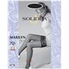 Solidea MARILYN 70 SHEER CALZA AUTOREGGENTE NERO 4XL