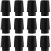 ECSiNG 12 Pezzi Ghiere da Golf Asta di Ferro Manicotto in Gomma Anello in Gomma 0,355 Pollici Compatibile con PXG 0211 0311 GEN2 GEN3 GEN4 GEN5 9,2x14/5x15mm Nero