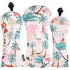 Shabier Copertura della testa di Golf Rosa Aloha Tropical Hawaiian Surf Beach per il conducente Un Set