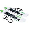 Crossblades Hardboot Racchette da neve bianche 36-46 I 3 in 1 per salire, guida e scivolare, racchette da neve per sci con scarponi da sci
