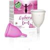 Nts Benessere COPPETTA MESTRUALE LYBERA COPPETTA IGIENICA MIX TAGLIA 1 + TAGLIA 2