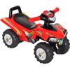 Quad Giocattolo per Bambini Con 4 Ruote Clacson Musica Luci 60 × 38 × 42Cm in PP