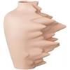 ROSENTHAL STUDIO-LINE VASO FAST, STUDIO LINE ROSA CAMEO, MIDI - h 14 x 13.02 cm