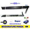 Autokit Modanature Fiat Panda 141 141A Portiere Bottoni SX SIN nero paraurti Super