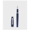 Montegrappa Manager penna stilografica M, blu e acciaio ISMAN3IB.3