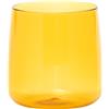 Zafferano 44 cl - No Bilia Bicchiere Acqua Fatto a Mano In Vetro Set 6 Pz