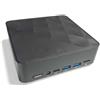 Yashi NY330 8056994446562 PC YASHI NUCKY NY330 QuadCore N100 16GB 512GB SSD HDMI BLACK