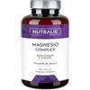 NUTRALIE Magnesio Bisglicinato + Citrato 2145mg - Vitamine B5, B6 e C - Stanchezza e Fatica - Magnesio Completo - 120 Capsule Vegane Magnesium Complex Nutralie