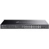 TP-Link Omada ES220GMP switch di rete Gestito L2 Gigabit Ethernet (10/100/1000) Supporto Power over Ethernet (PoE) Nero - ES220GMP