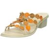 Think! Vivi Lederfutter, Sandali Donna, Stone Kombi 2000, 43 EU