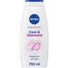 NIVEA Bagnodoccia Care & Diamond 750 ml [Quantità minima 12 pezzi]