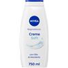 NIVEA Bagnodoccia Creme Soft 750 ml, [Quantità minima 12 pezzi]