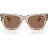 Ray-Ban Occhiali da Sole RB0840S 68701A Mega Wayfarer X Star Wars Marrone Chiaro Trasparente/Viola Chiaro Unisex 51/21/145