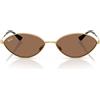 Ray-Ban Occhiali da Sole RB3757 001/73 Kai Oro/Marrone Scuro Unisex 56/15/145