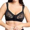 Sans Complexe, Reggiseno Push-Up Senza Ferretto, Clara, GCE Nero, 4D