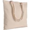 Handle bags Shopper in cotone 135 g/m² personalizzabile Milano Natural 135 42 x 42 cm personalizzate o neutre