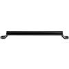 Qiilu Barra di equilibrio, barra di bilanciamento, Qiilu lega di alluminio CNC barra di bilanciamento barra trasversale manubrio rinforzato esteso per scooter da moto (nero)