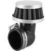 Socobeta Filtro 'aria 35 mm, filtro 'aria in lega di alluminio, filtro 'aria ad angolo piegato, ottimo ricambio per 90 110 Pit la maggior parte di Quad Dirt Bike ATV per filtro 'aria