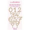 Scrapcooking Cake Topper Legno Numeri 0-9 - Decorazioni Torte Numeri Compleanno - 4990