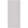 Kleine Wolke Ruby - Tappetino per Vasca da Bagno, 35 x 75 cm, Colore: Grigio Argento