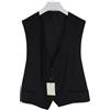 Suitsupply Ferrara Gilet Uomo UK 48 Lana con Bottoni Navy Gilet