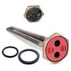 Klovoo Resistenza per Boiler Quick da 500 a 1200 watt, rossa o nera, scalda acqua