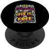Voltage Circuit Power Worker Designs Elettricista Wireman Lineman elettrico PopSockets PopGrip Adesivo