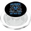 Unhinged Alpha Wolf Meme Niente più Mr Nice Guy Funny Alpha Wolf Meme Unhinged Brainrot PopSockets PopGrip per MagSafe