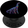 Dinosaur Paleontology Science Brachiosaurus Dinosaur Specie Paleontologia Sauropode PopSockets PopGrip Adesivo